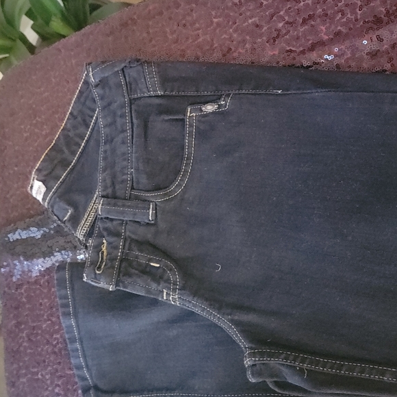 Lei Jeans Junior's Size 3 Black Denims - Picture 3 of 7